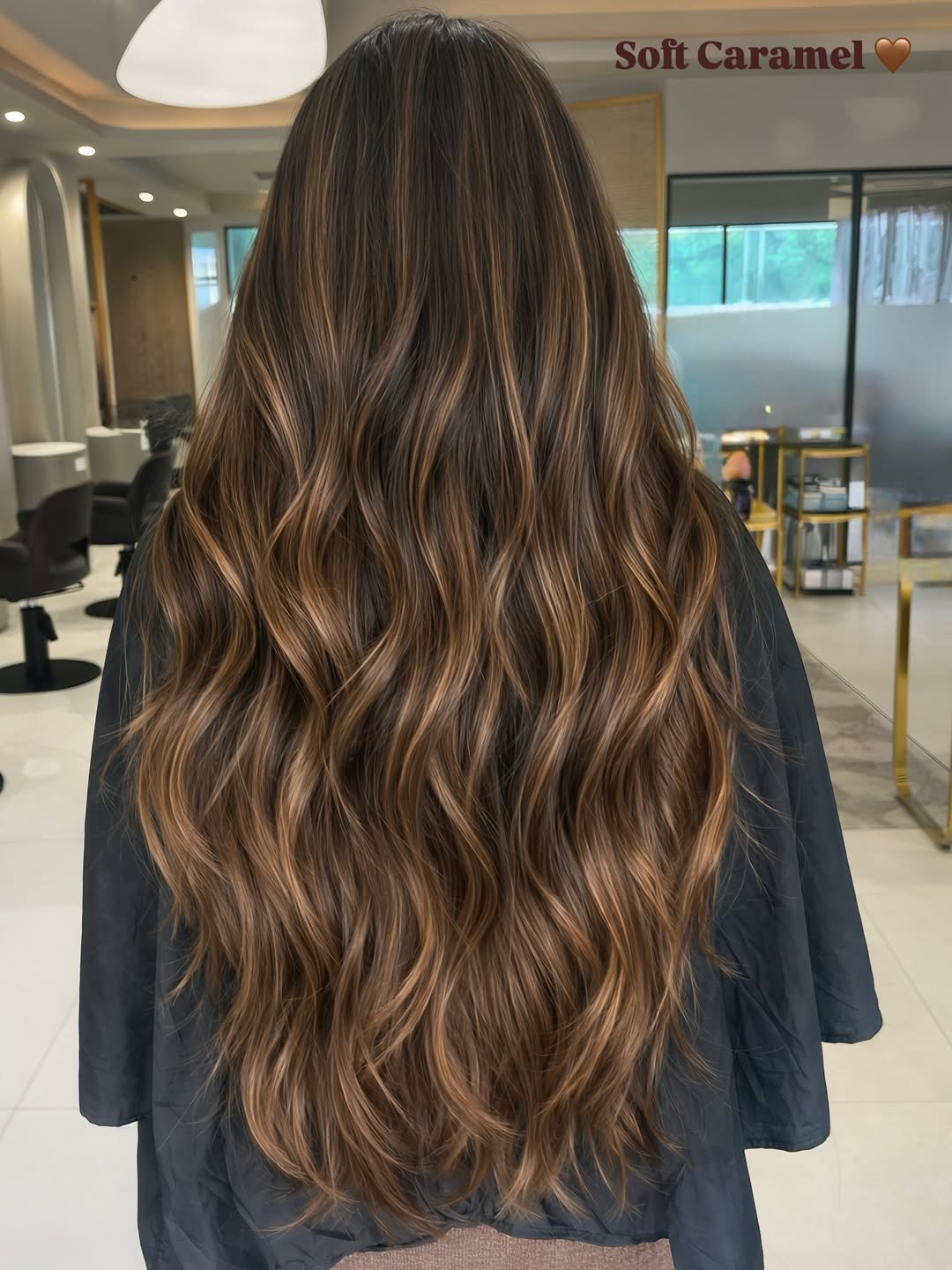 Vibrant hair colour result